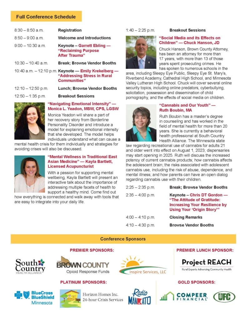 Mhwat Conference Flyer With Schedule Rev Page