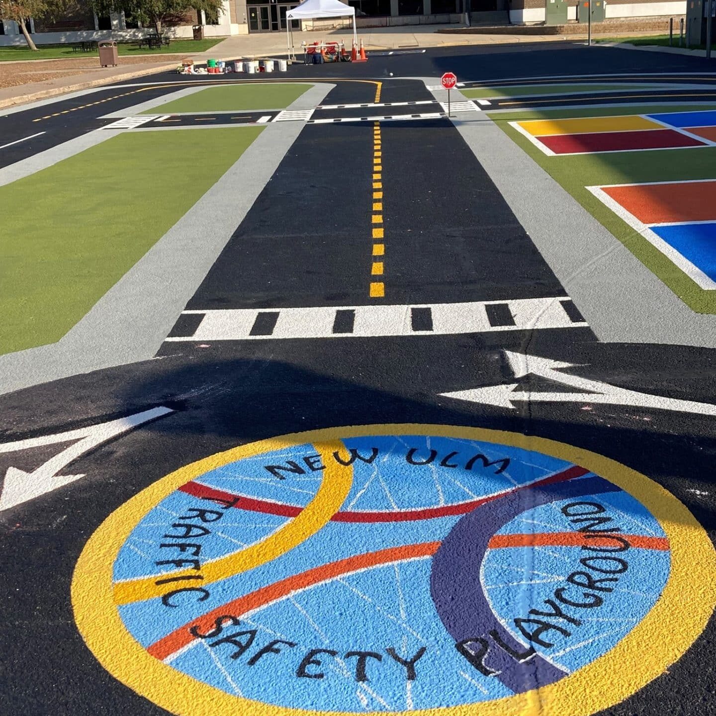 Completed Traffic Safety Playground